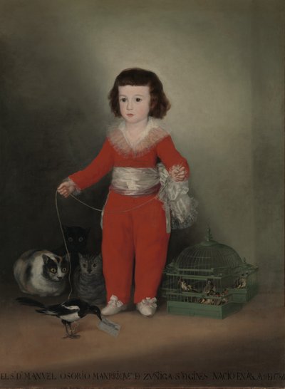 Manuel Osorio Manrique de Zuñiga by Francisco de Goya